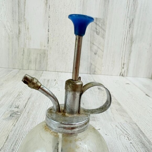 Vintage Glass Chrome Plant Mister Spray Bottle Plant Spritzer Taiwan - Picture 2 of 11